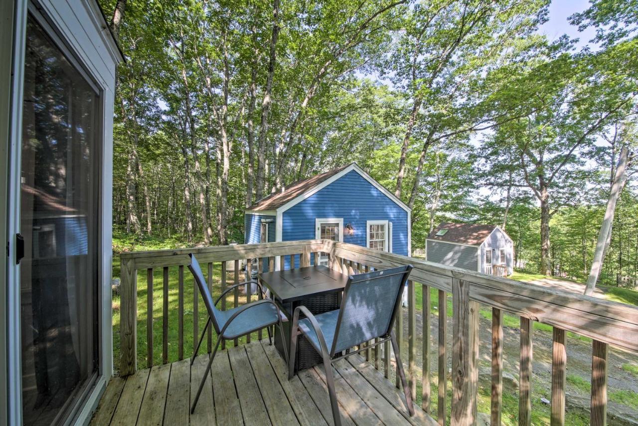 Lush Edgecomb Studio Cottage With Fire Table! Kültér fotó