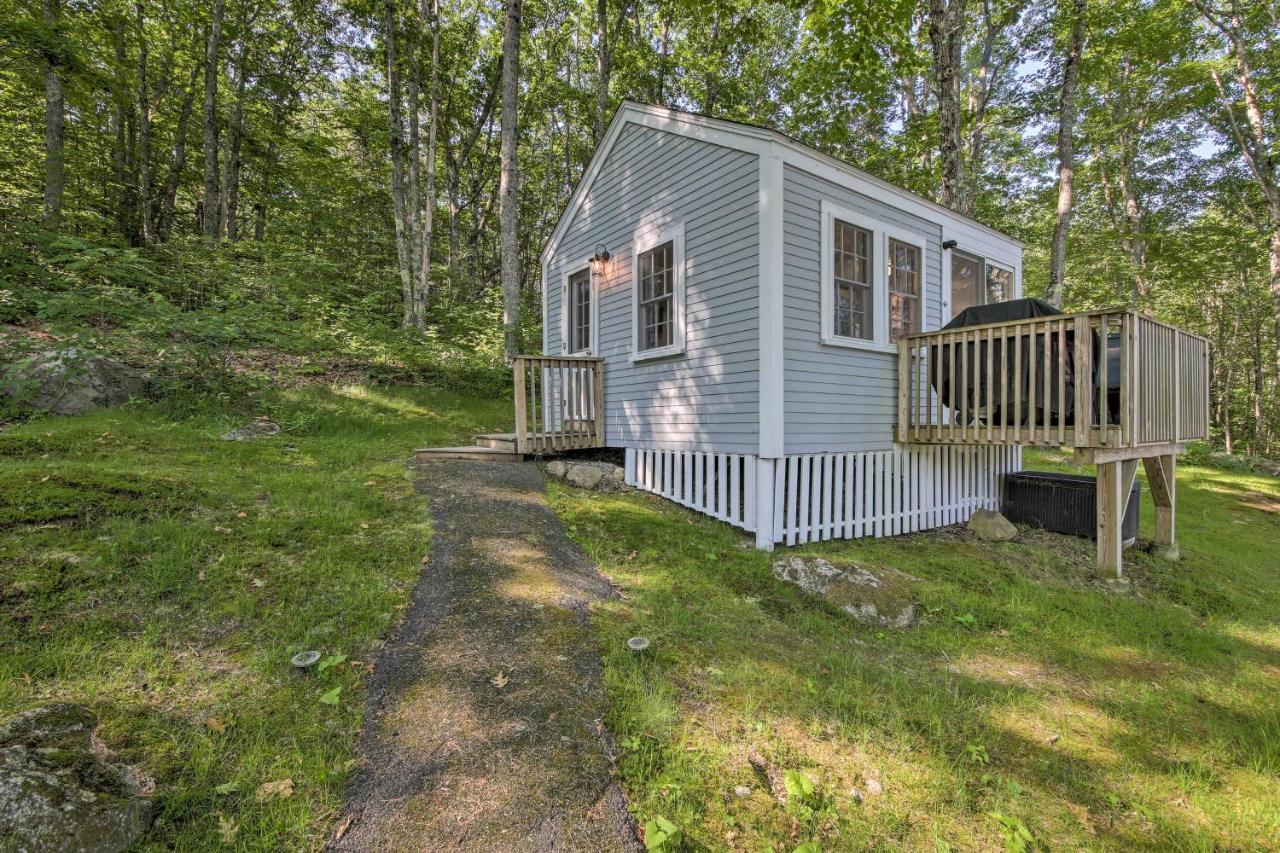 Lush Edgecomb Studio Cottage With Fire Table! Kültér fotó
